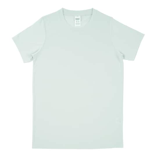 12 Pack: Light Gray Sublimation Short Sleeve Crew Neck Adult T-Shirt by Make Market